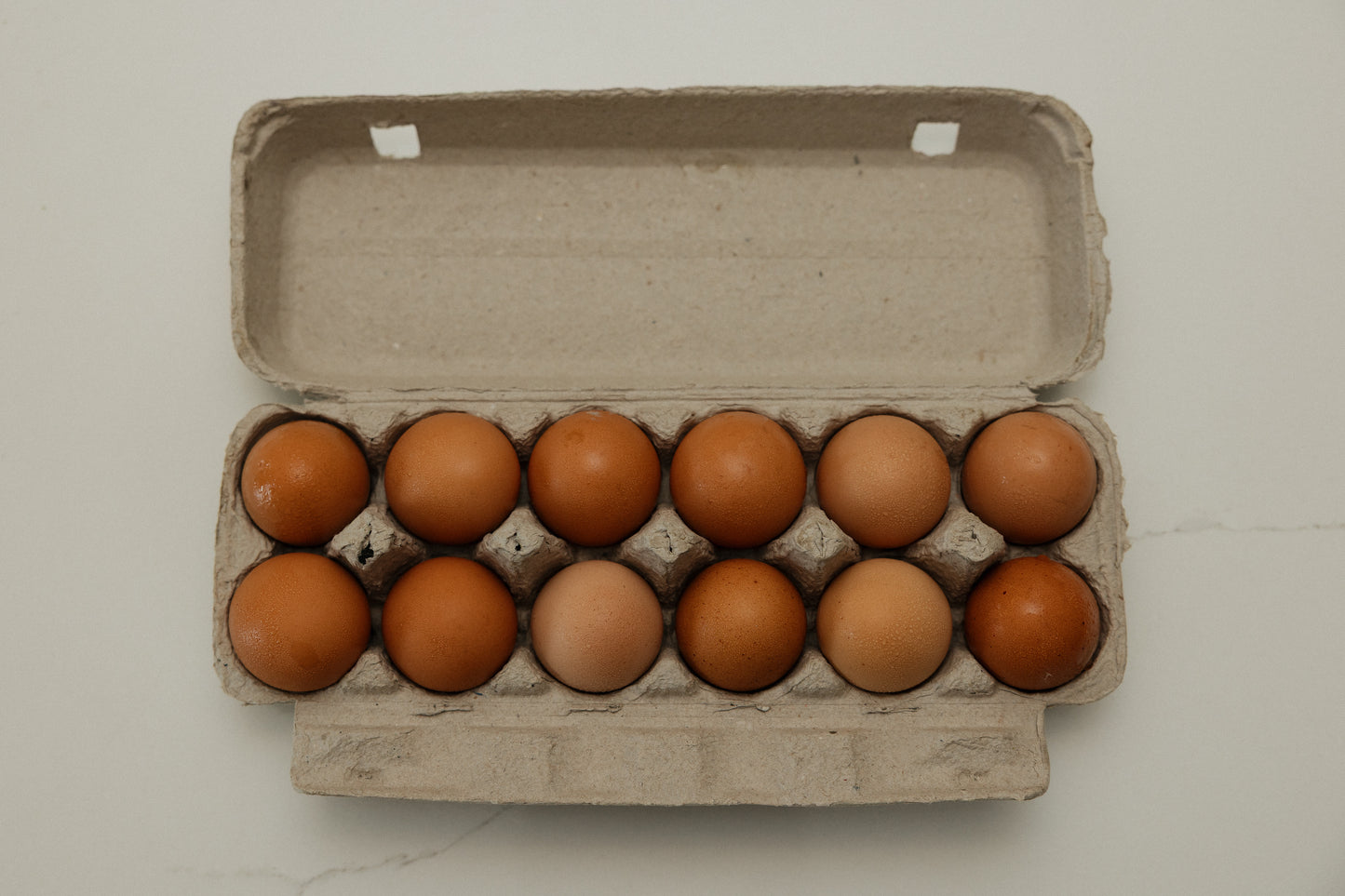 Bountiful box (vegetables, flower bouquet and eggs)